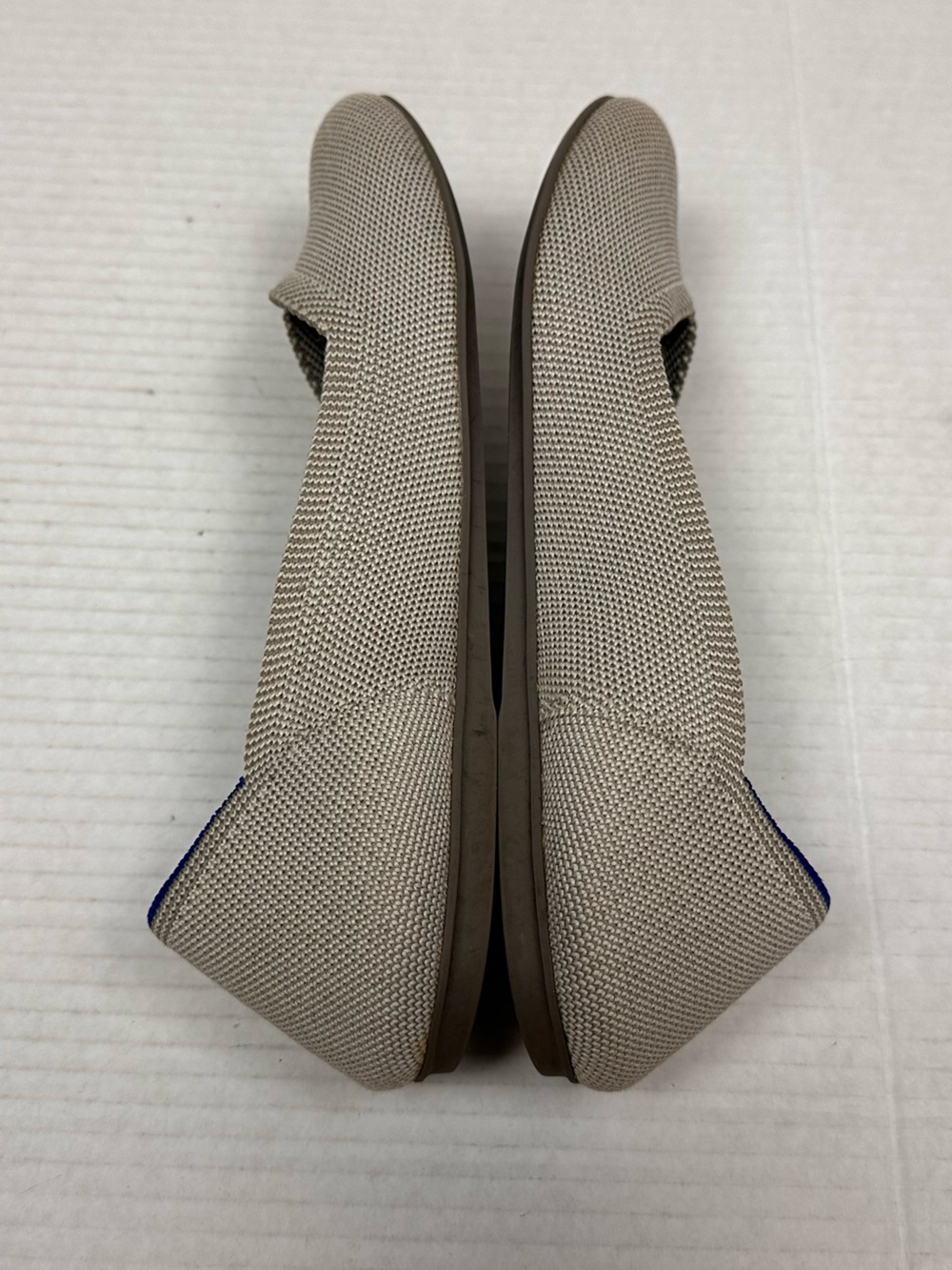 ROTHY'S THE FLAT ROUND TOE CREAM BALLET FLATS SHOES WOMEN'S 7.5 - Picture 7 of 10